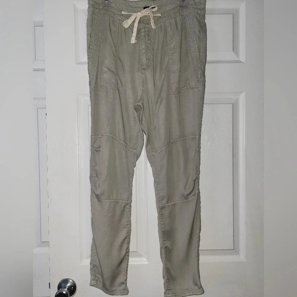 BDG Silver Gray Tencel Drawstring Waist‎ Pants Size 10